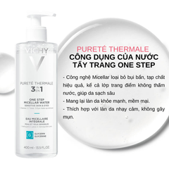 Nước Tẩy Trang Vichy Cho Da Nhạy Cảm Pureté Thermale Mineral Micellar Water For Sensitive Skin