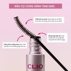 Mascara Chuốt Mi Cong Tự Nhiên Clio Kill Lash Superproof Mascara Fine 6.5g