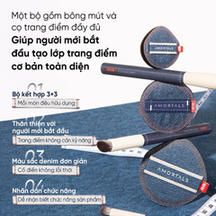 Bộ Cọ Mút Trang Điểm Amortals Just-The-One Beginner's Set