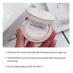 Set Phấn Nước Dưỡng Trắng Whoo Gongjinhyang Seol Radiant White Moisture Cushion Foundation SPF50+ PA+++ 13g( tặng kèm 2 lõi)