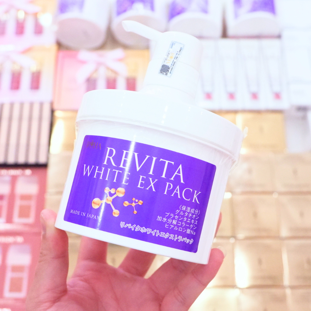 Kem Ủ Trắng Da Body Roha Revita White Ex Pack 500g