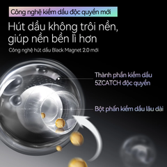 Phấn Phủ Dạng Nén Da Khô Carslan 2.0 Black Magnet Soft Focus Powder 8g (nắp đen)