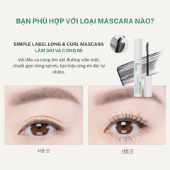 Mascara innisfree Simple Label Mascara 7.5g