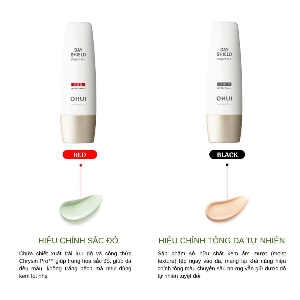 Kem Chống Nắng Ohui Day Shield Perfect Sun SPF50+ PA++++ 80ml