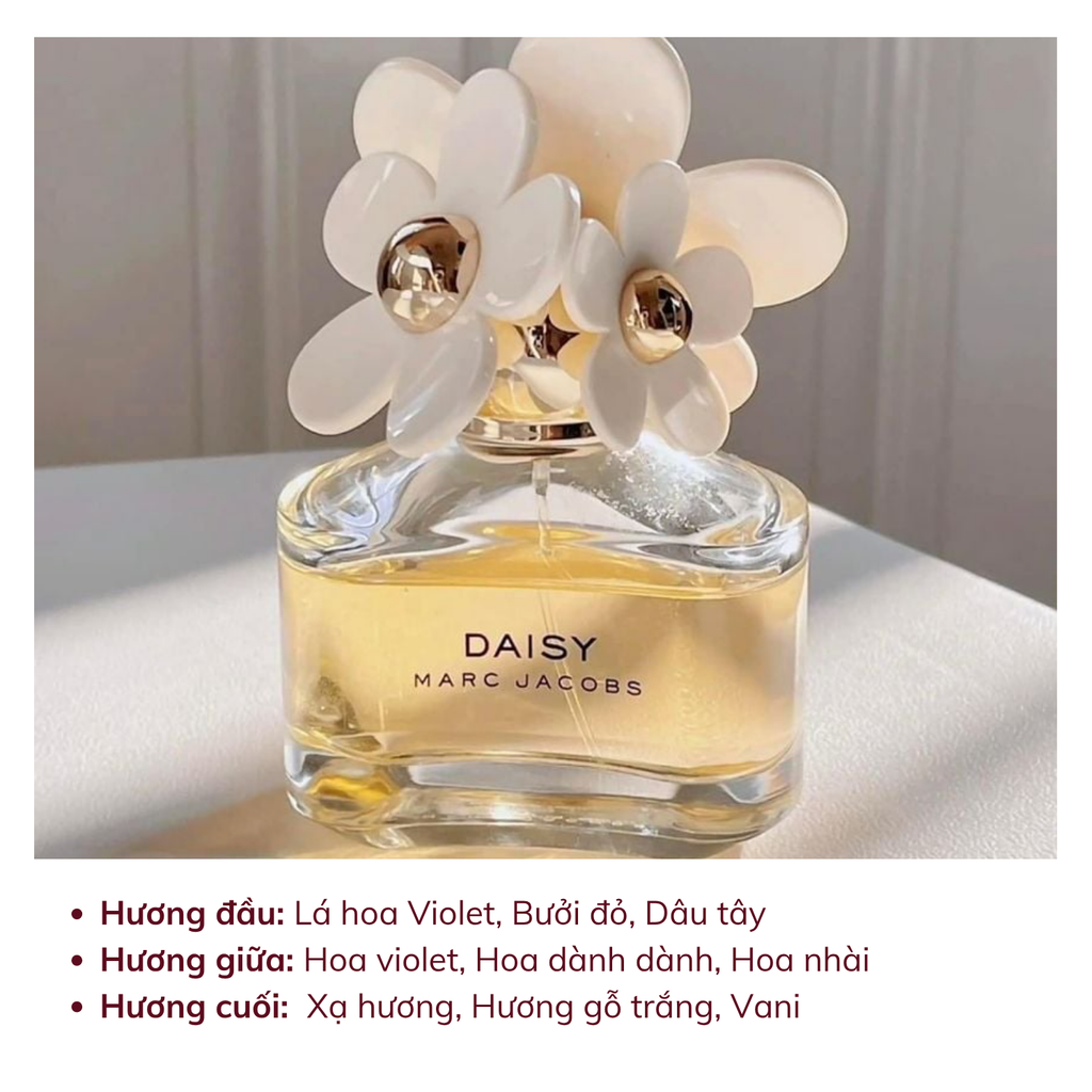 Set Nước Hoa Nữ Marc Jacobs (EDT 100ml + EDT 10ml + Body Lotion 75ml)