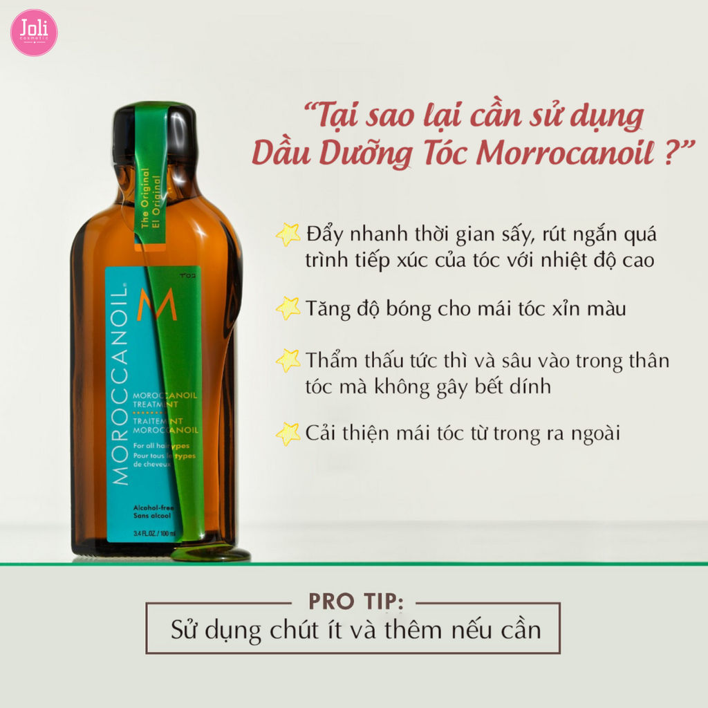 Set Tinh Dầu Dưỡng Tóc Moroccanoil Treatment 100ml + tặng kèm gội xả mini và túi đựng mỹ phẩm