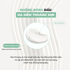 Kem Chống Nắng Nâng Tone Kiềm Dầu Make P:rem UV Defense Me No Sebum Sun Cream SPF50+ PA++++ 50ml