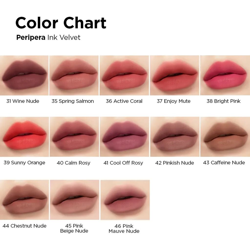Son Kem Lì Peripera Ink Velvet Lip Tint
