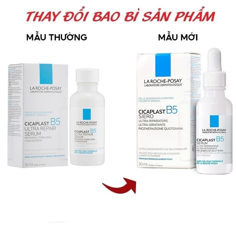 Tinh Chất Phục Hồi Cấp Ẩm La Roche Posay Cicaplast B5 Serum 30ml