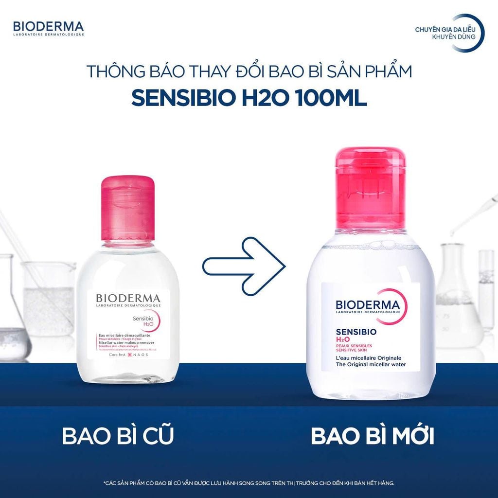 Nước Tẩy Trang Bioderma Dành Cho Da Nhạy Cảm Sensibio H2O