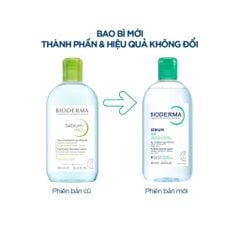 Nước Tẩy Trang Bioderma Dành Cho Da Dầu & Hỗn Hợp Sébium H2O