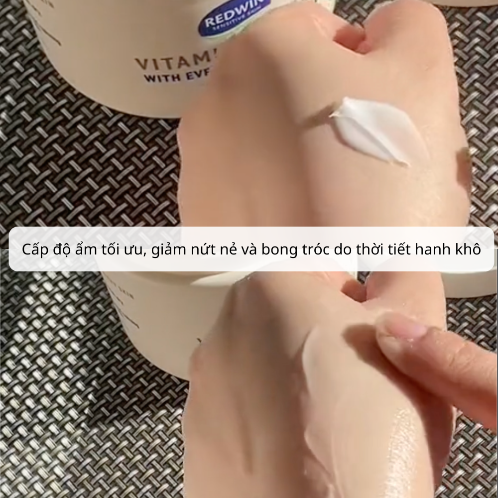 Kem Dưỡng Body Redwin Vitamin E Cream With Evening Primrose Oil 330g