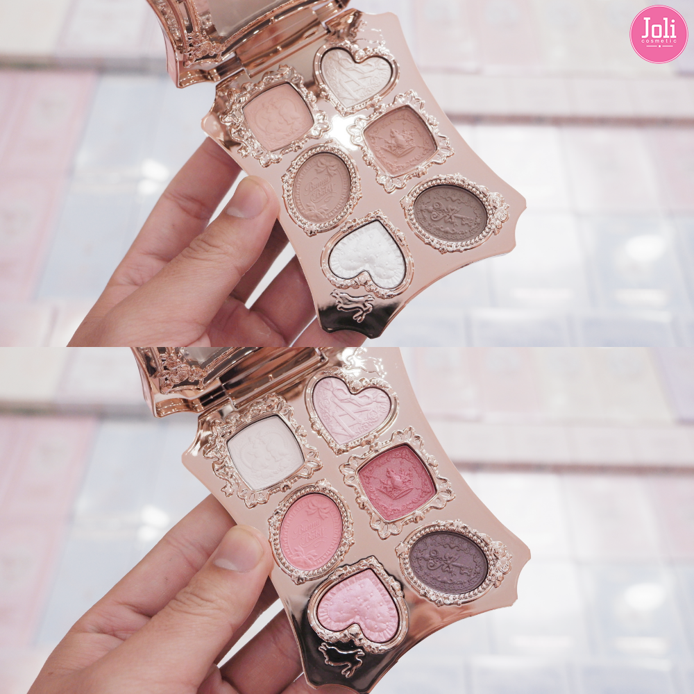 Bảng Mắt Flower Knows Bunny Gadern Collection 6-Color Eyeshadow Palette 6.5g