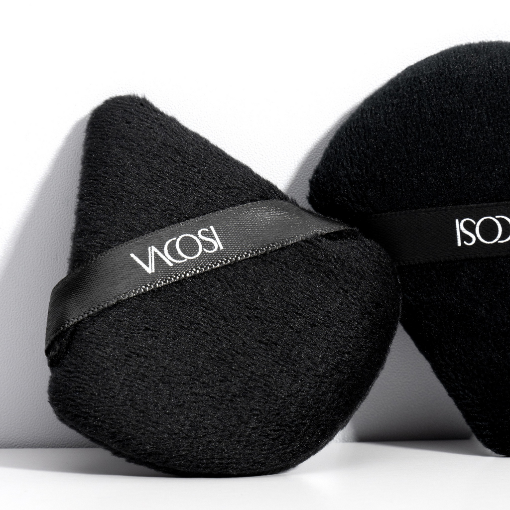 Bông Phấn Khô Tam Giác Vacosi BP52 Angled Black Puff
