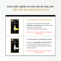 Mặt Nạ Dưỡng Da JMsolution The Effect Whitening Mask 24ml