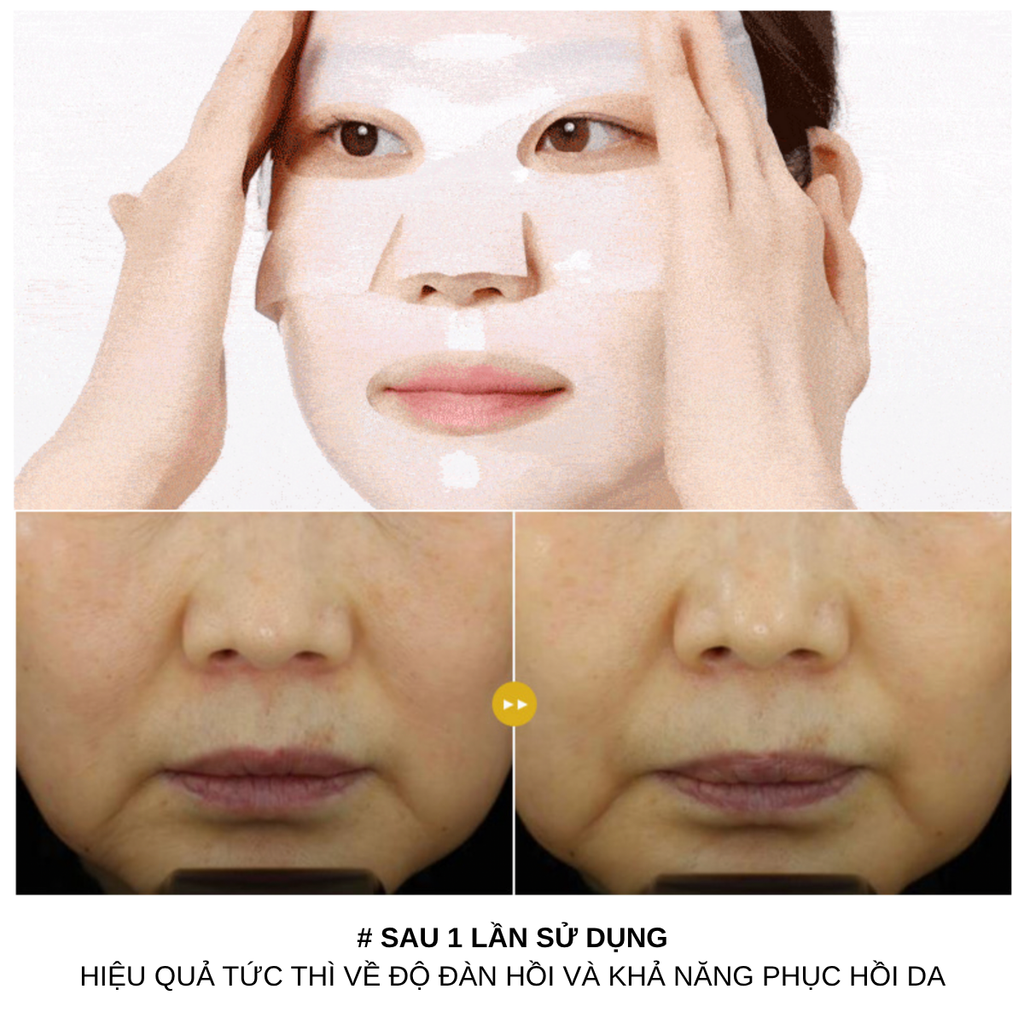 Mặt Nạ Làm Sáng Da JMsolution Water Luminous S.O.S Ampoule Collagen Mask Special 25g
