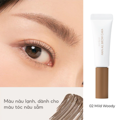 Mascara Chân Mày Bền Màu Lâu Trôi Romand Han All Brow Cara 9g