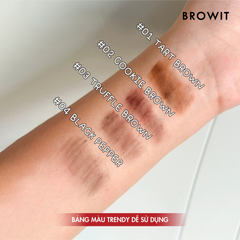 Chì Kẻ Chân Mày Browit By Nongchat Chef Eyebrow Pencil 0.15g