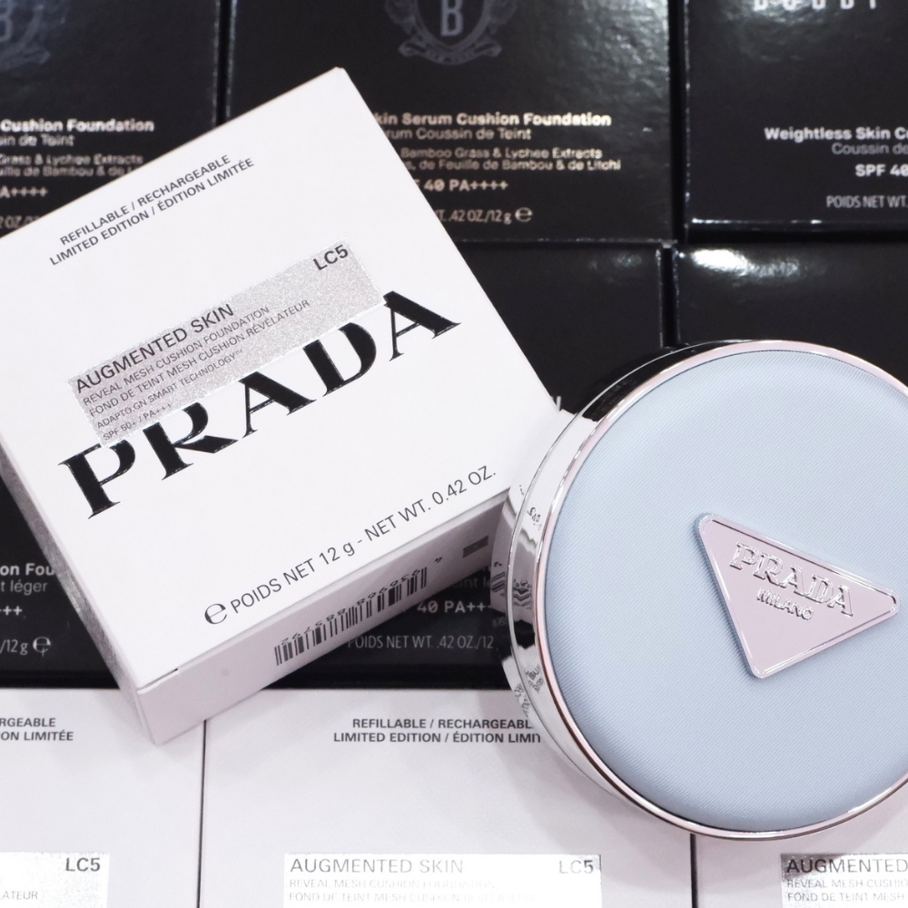 Phấn Nước Prada Augmented Skin Reveal Mesh Cushion Foundation SPF50+ PA+++ 12g