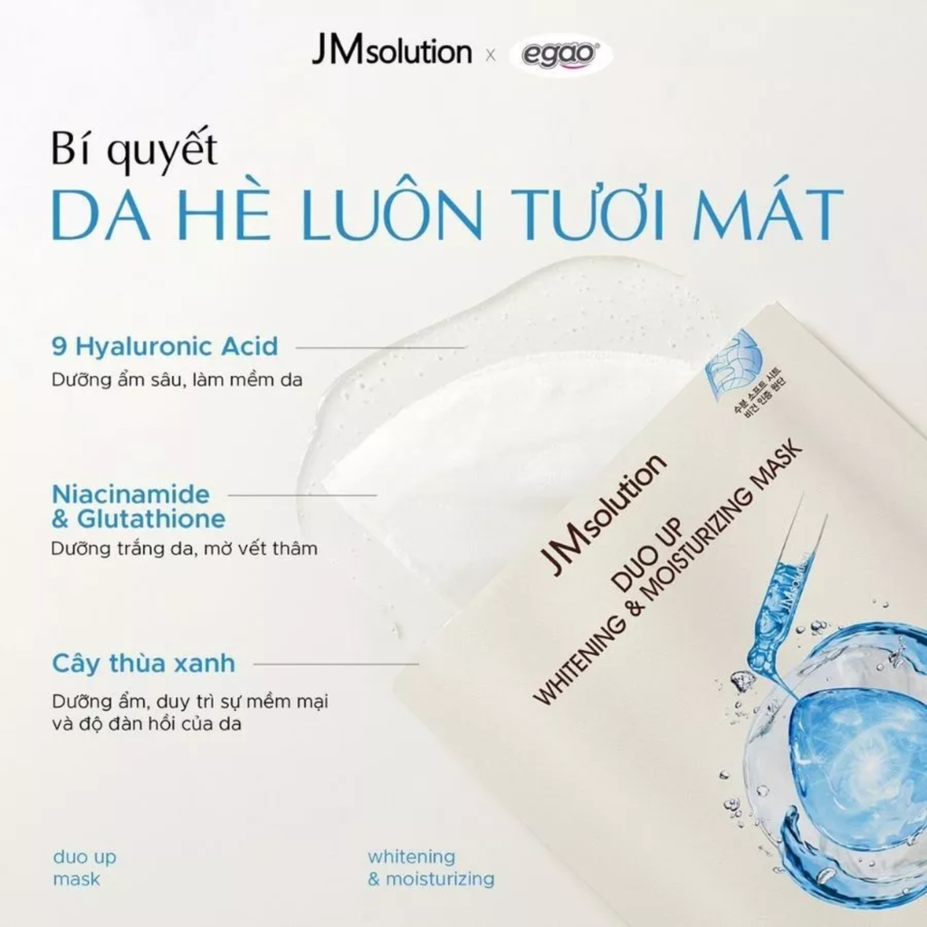 Mặt Nạ JMsolution Duo Up Whitening Mask 30ml