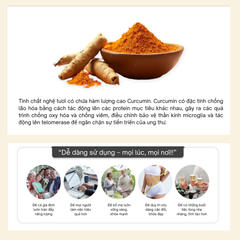 Tinh Chất Nghệ Nano Curcumin 365 Premium Hàn Quốc 32 Tép x 3g
