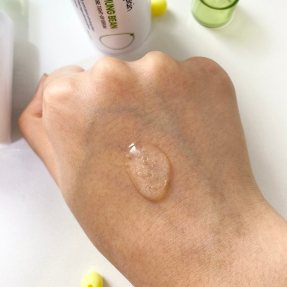 Tinh Chất Kiềm Dầu Se Khít Lỗ Chân Lông beplain Mung Bean Pore Tight-up Serum 30ml