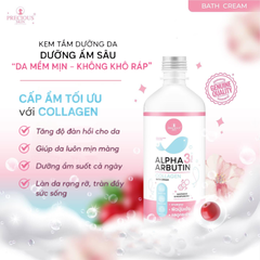 Sữa Tắm Trắng Da Alpha Arbutin 3Plus+ Collagen Bath Cream 350ml