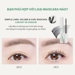 Mascara innisfree Simple Label Mascara 7.5g