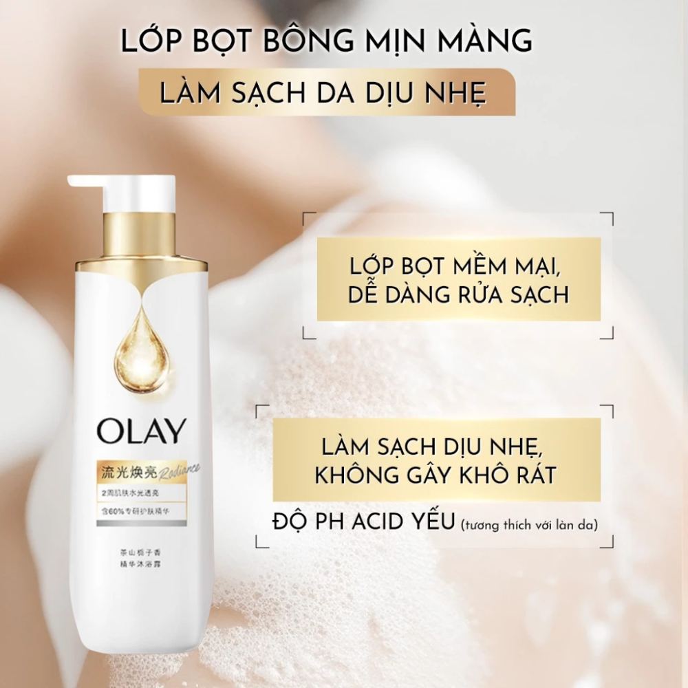 Sữa Tắm Sáng Da Olay Radiance Body Wash 500g