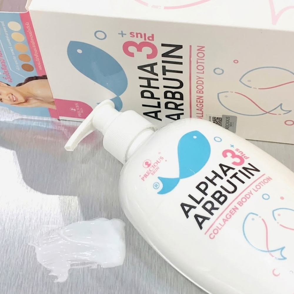 Sữa Dưỡng Thể Dưỡng Trắng Da Alpha Arbutin Collagen 3 Plus Body Lotion 500ml