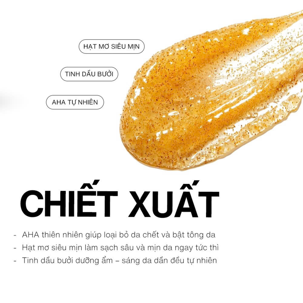 Tẩy Da Chết Toàn Thân Hương Chanh Đào Exclusive Cosmetic Gel Scrub Grapefruit Lime Apricot 380g