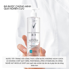 Nước Tẩy Trang Vichy Cho Da Nhạy Cảm Pureté Thermale Mineral Micellar Water For Sensitive Skin