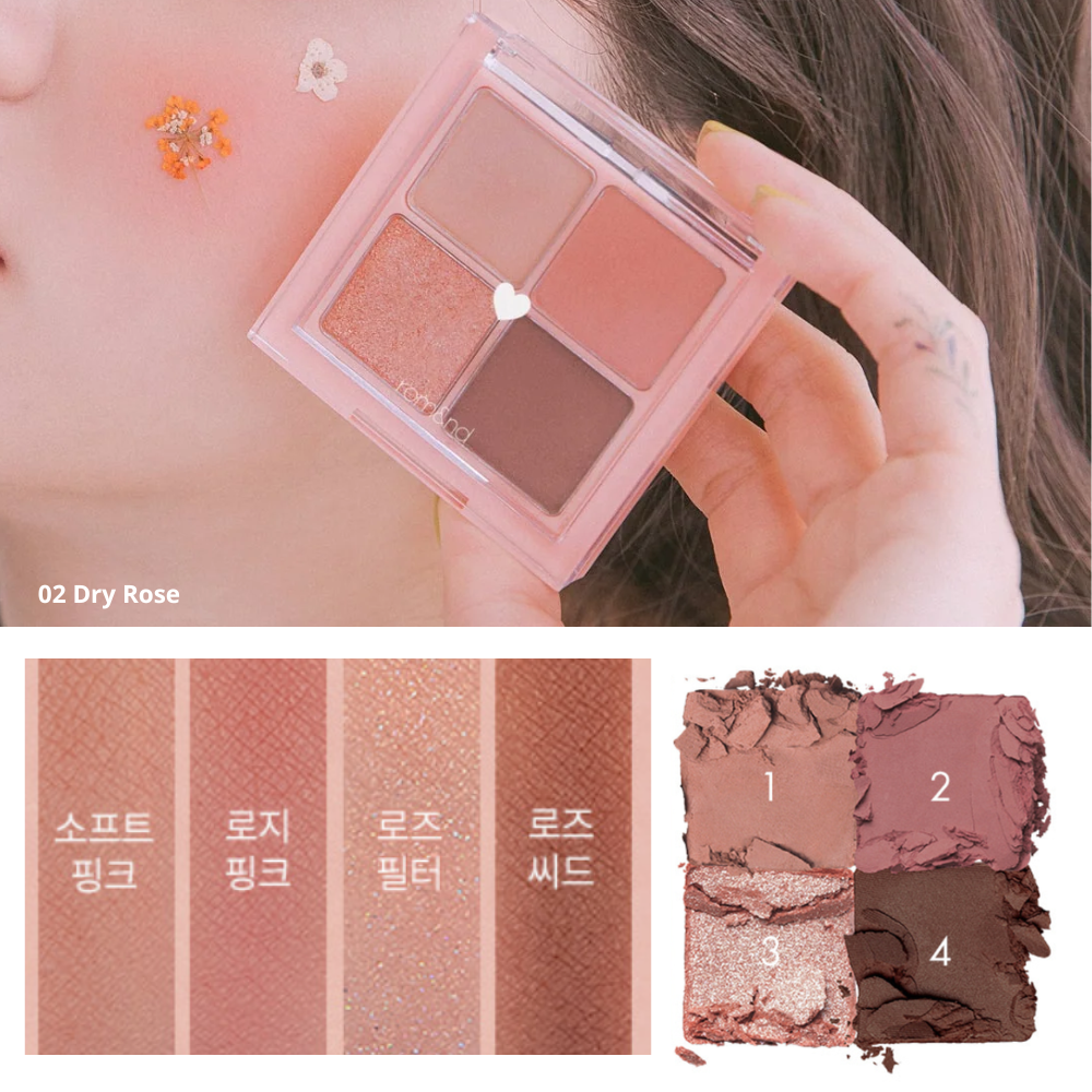 Phấn Mắt 4 Ô Romand Better Than Eyes 6.5g