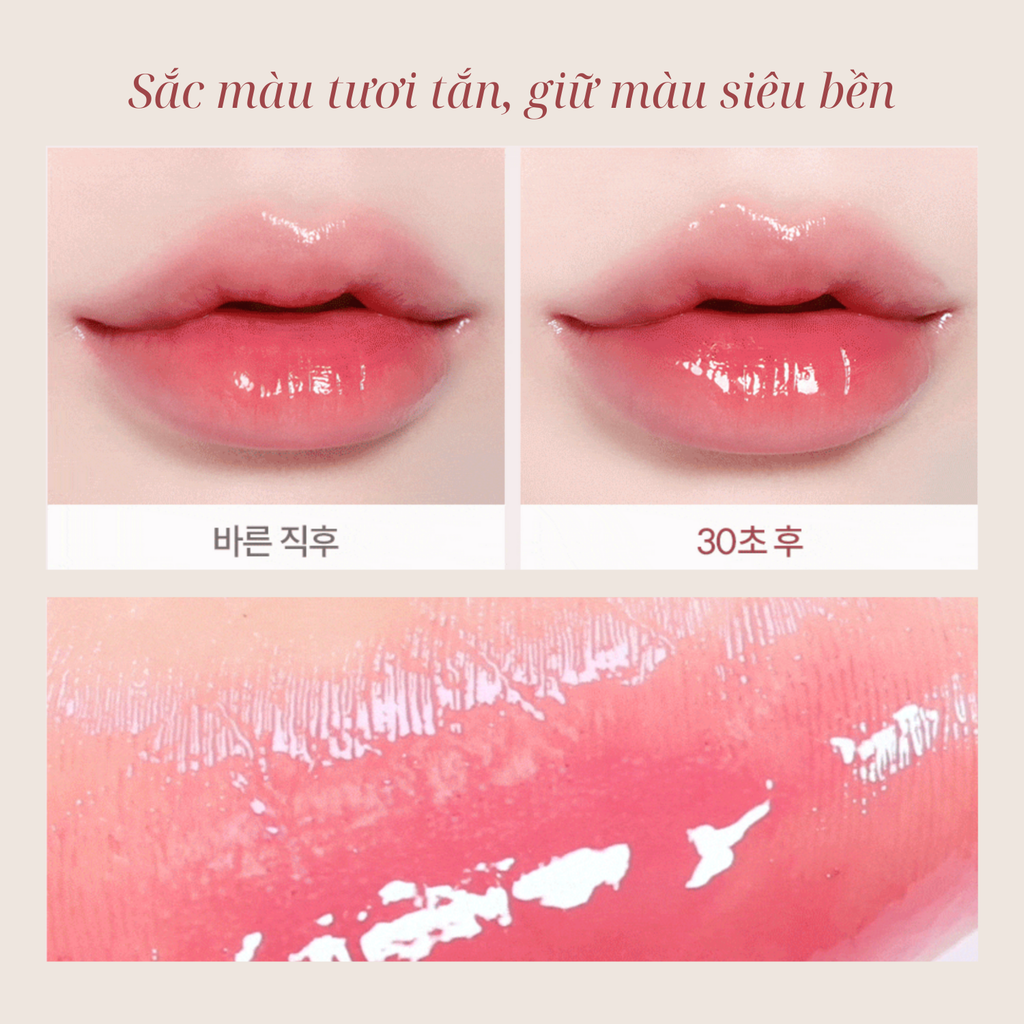 Son Tint Bóng Espoir Couture Lip Tint Glaze 4g