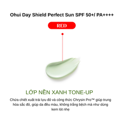 Bộ Sản Phẩm Chống Nắng Dưỡng Da Ohui Day Shield Perfect Sun Red 4PCS Set