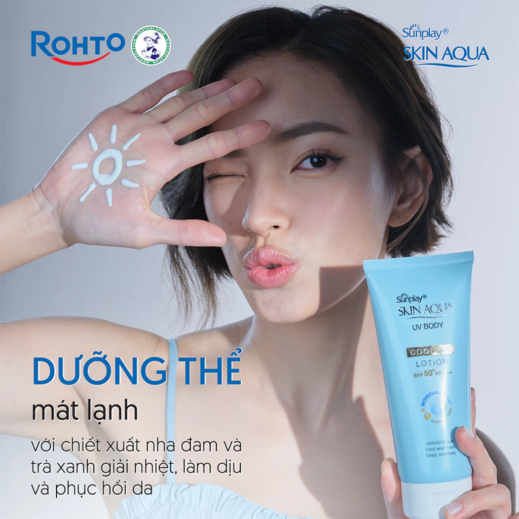 Lotion Chống Nắng Dưỡng Thể Sunplay Skin Aqua UV Body Lotion SPF50+ PA++++ 150g
