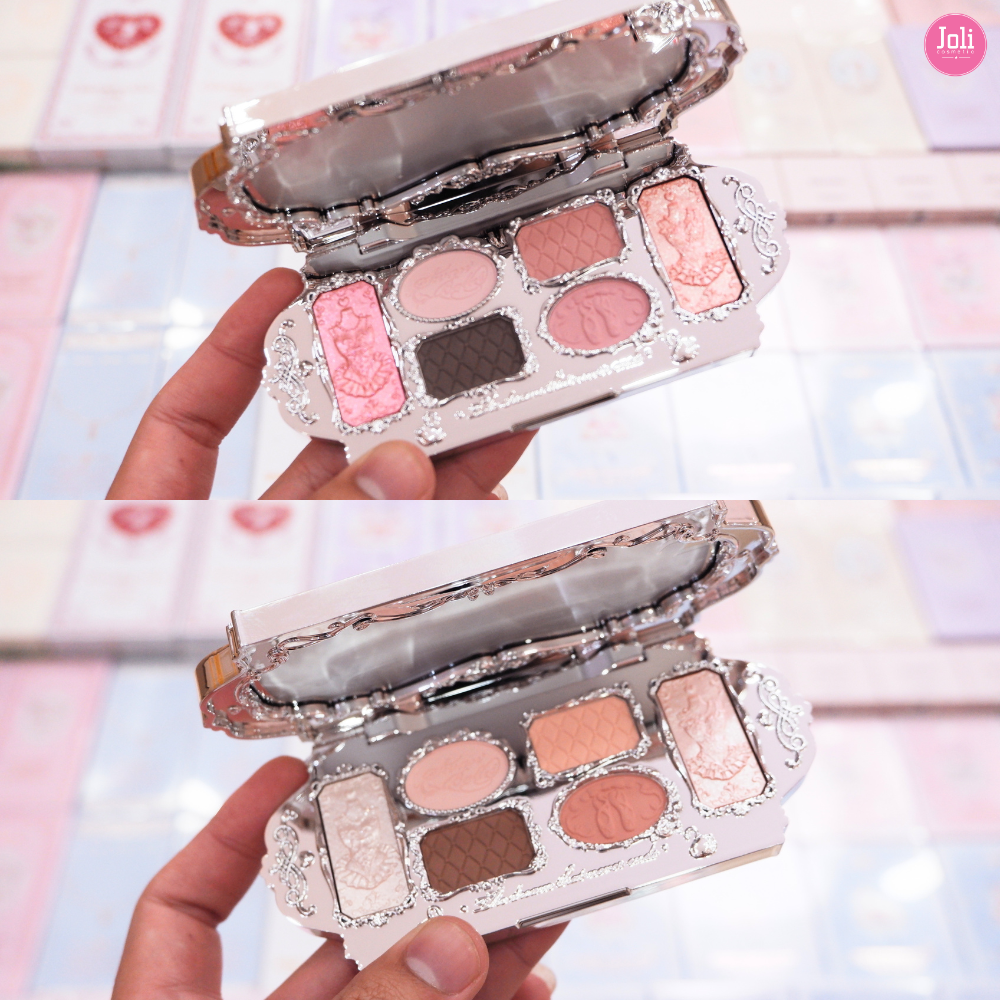 Bảng Mắt Flower Knows Swan Ballet Series Six Color Eyeshadow Palette 6.5g
