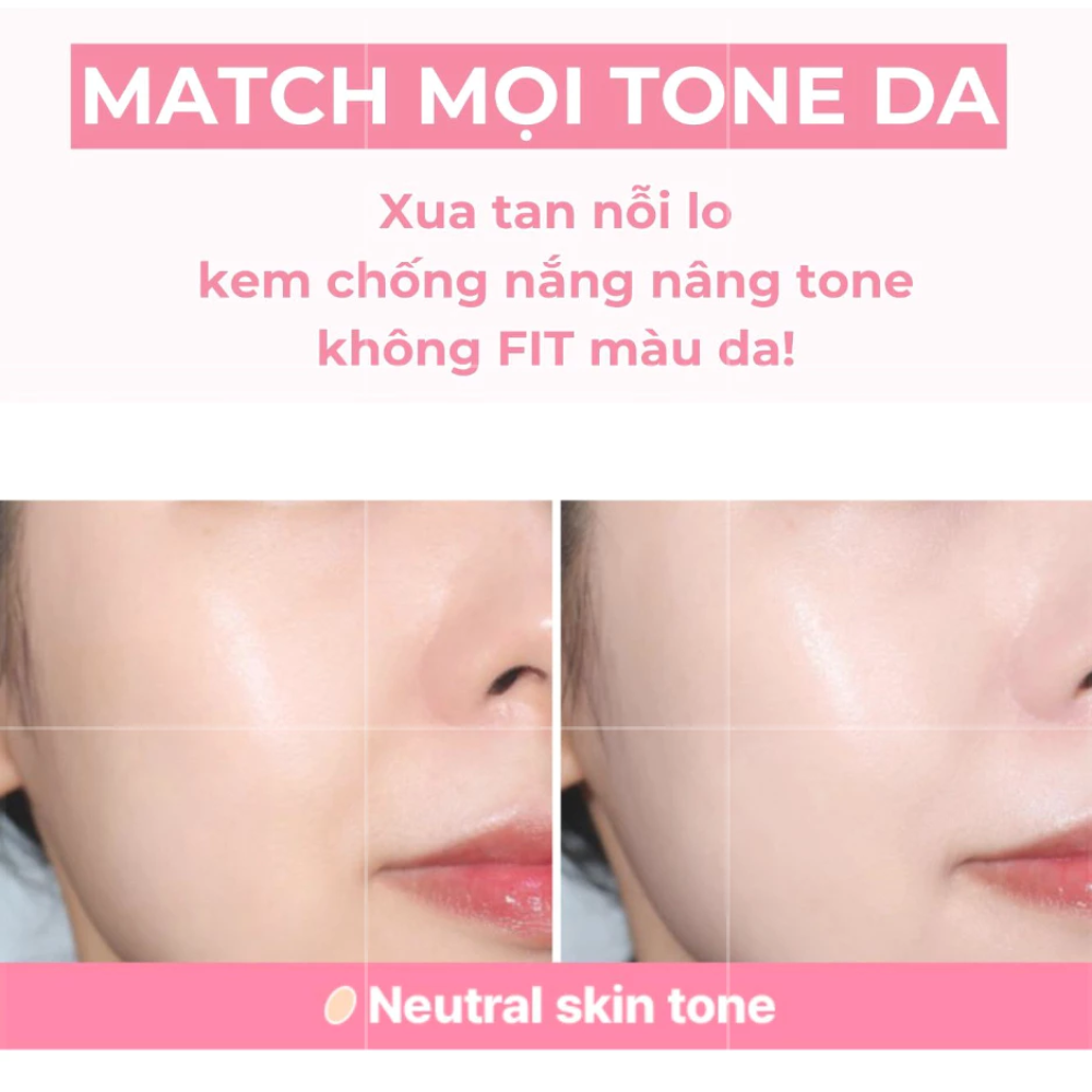 Kem Chống Nắng Nâng Tone Trắng Hồng Make P:rem Soothing Pink Tone Up Sun Cream SPF50+ PA++++ 50ml