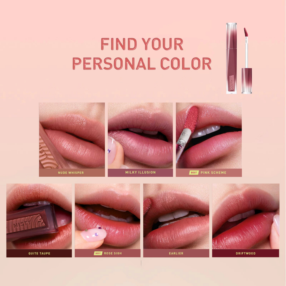 Son Tint Bóng 3CE Misty Lip Bare 4.6g