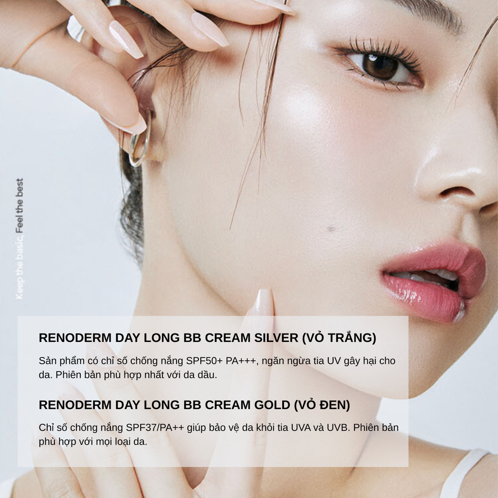 Phấn Nước Renoderm Day Long BB Cream Gold SPF37 PA++ 15g