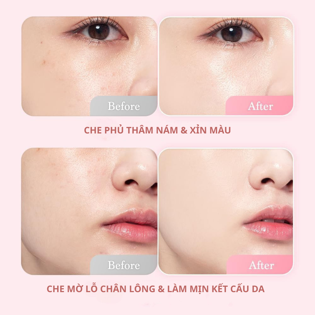 Phấn Nước Căng Bóng Dasique Water Dewy Gel Cushion SPF50+ PA++++ 15g