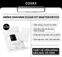 Miếng Dán Trị Mụn Cosrx Master Patch Clear Fit 18 Miếng