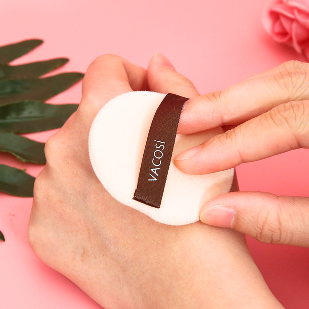 Bông Phấn Khô Tròn Vacosi BP08 Medium Round Puff