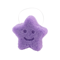 Bông Rửa Mặt Sợi Bột Konjac Vacosi BN02 Mild Facial Cleansing Sponge - Star