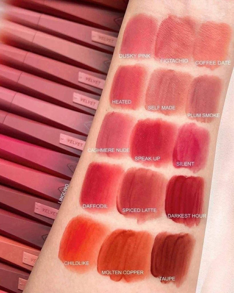 Son Kem Lì 3CE Velvet Lip Tint Plush 4g