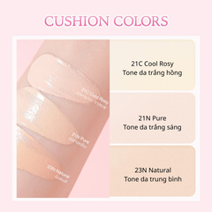 Phấn Nước Căng Bóng Dasique Water Dewy Gel Cushion SPF50+ PA++++ 15g