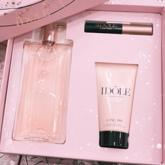 Set Nước Hoa Lancome Idole (EDP 50ML + Body Cream 50ML + Mascara 2.5ML)