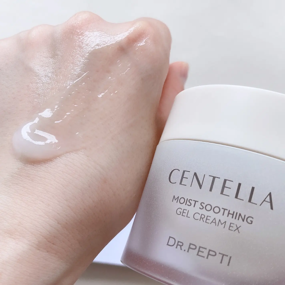 Kem Dưỡng Cấp Ẩm Làm Dịu Da Dr.Pepti Centella Moist Soothing Gel Cream EX 70ml