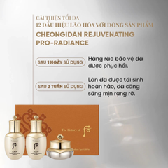Bộ Dưỡng Da Whoo Cheongidan Radiant Rejuvenating 3pcs Gift Set