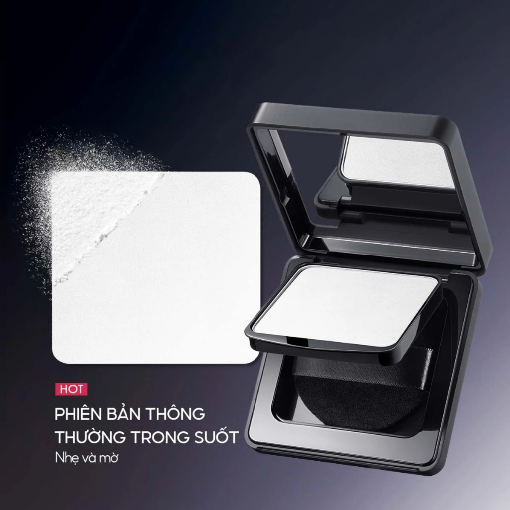Phấn Phủ Dạng Nén Da Khô Carslan 2.0 Black Magnet Soft Focus Powder 8g (nắp đen)